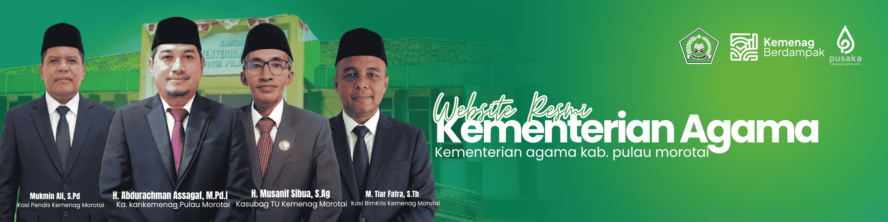 Banner Kemenag Pulau Morotai Mobile