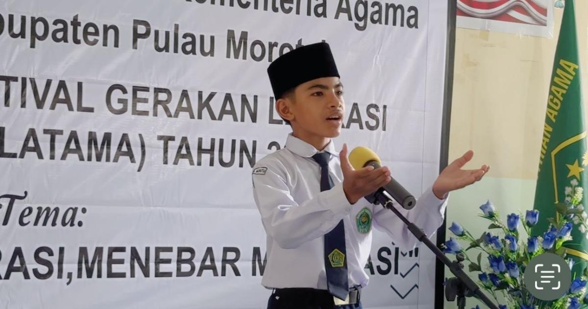 SELEKSI GALATAMA MOROTAI : MENEMPA GENERASI MADRASAH YANG FASIH DAN INSPIRATIF