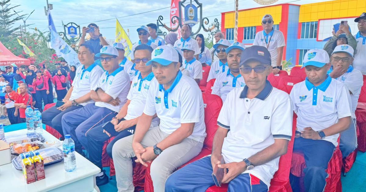 DUKUNG PENUH PEMBUKAAN FESTIVAL (MOROFEST) 2025, KEMENAG MOROTAI TURUT MERIAHKAN FESTIVAL. 