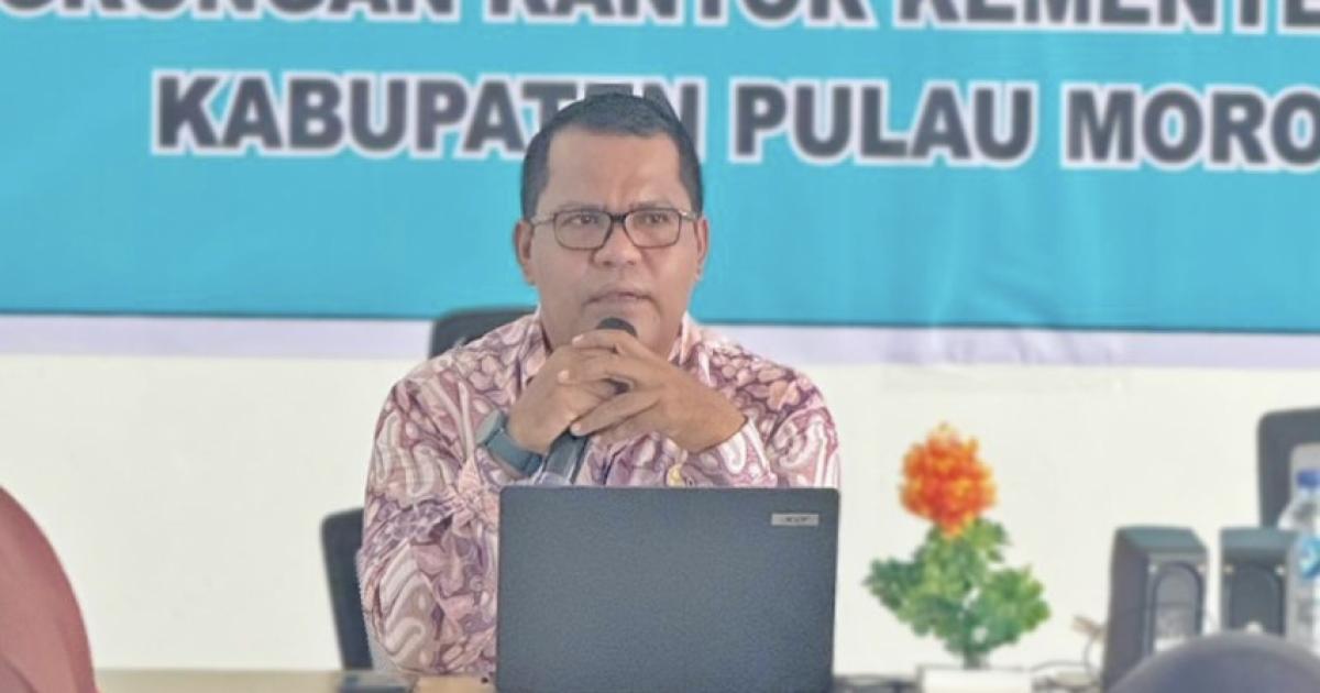 SEKSI PENDIDIKAN ISLAM KEMENAG MOROTAI EVALUASI PENGELOLAAN DANA BOS MADRASAH