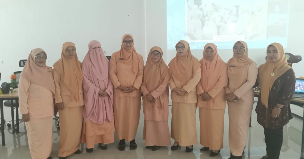 DWP Kemenag Pulau Morotai Ikuti Peringatan HUT ke-26 DWP Secara Daring