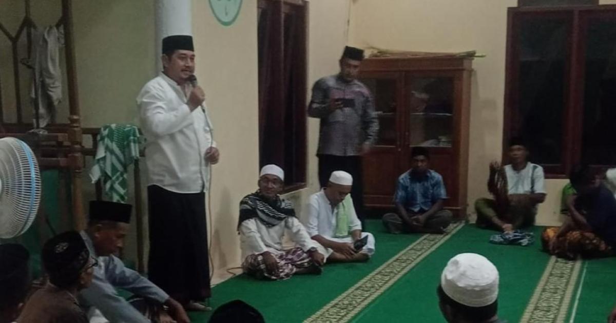 Awali Safari Ramadhan, Kakankemenag Morotai Ajak  Perkuat Ibadah dan Kerukunan
