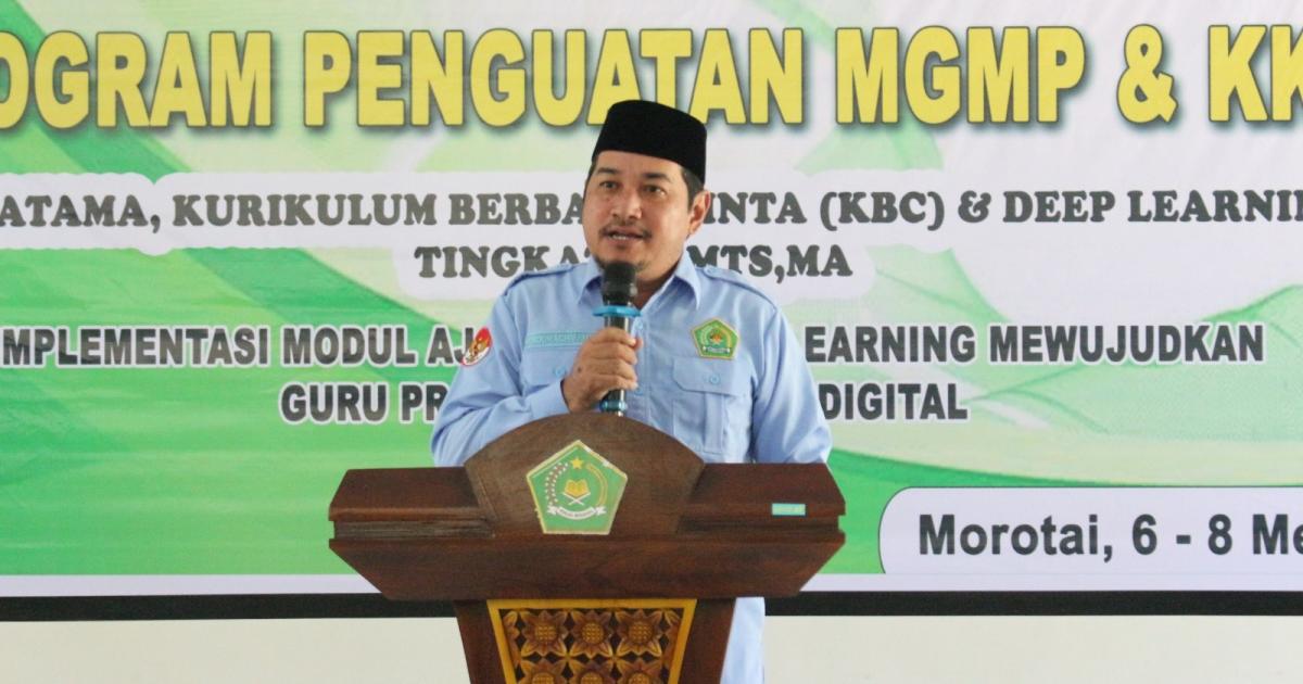 Penguatan MGMP dan KKG di Morotai: Guru Didorong Adaptif, Inovatif, dan Berkarakter