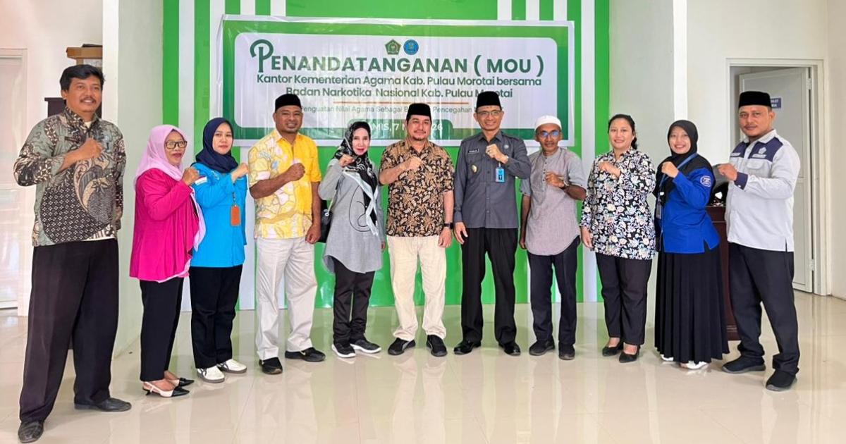 Kemenag Morotai Gandeng BNNK Perkuat Benteng Keagamaan Cegah Penyalahgunaan Narkoba