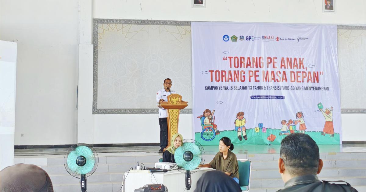 Dorong Pendidikan Anak Usia Dini, Kasi Pendis Hadiri Kampanye Transisi PAUD-SD/MI