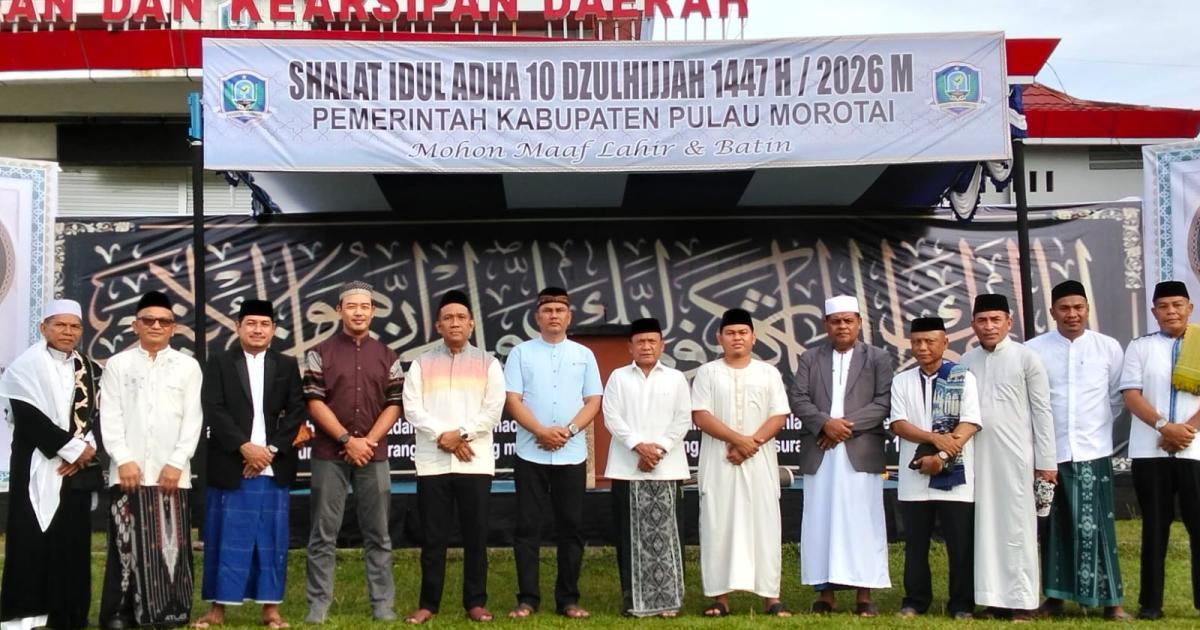 Idul Adha di Morotai, Kakankemenag Serukan Kurban sebagai Gerakan Bersama Atasi Kemiskinan dan Stunting