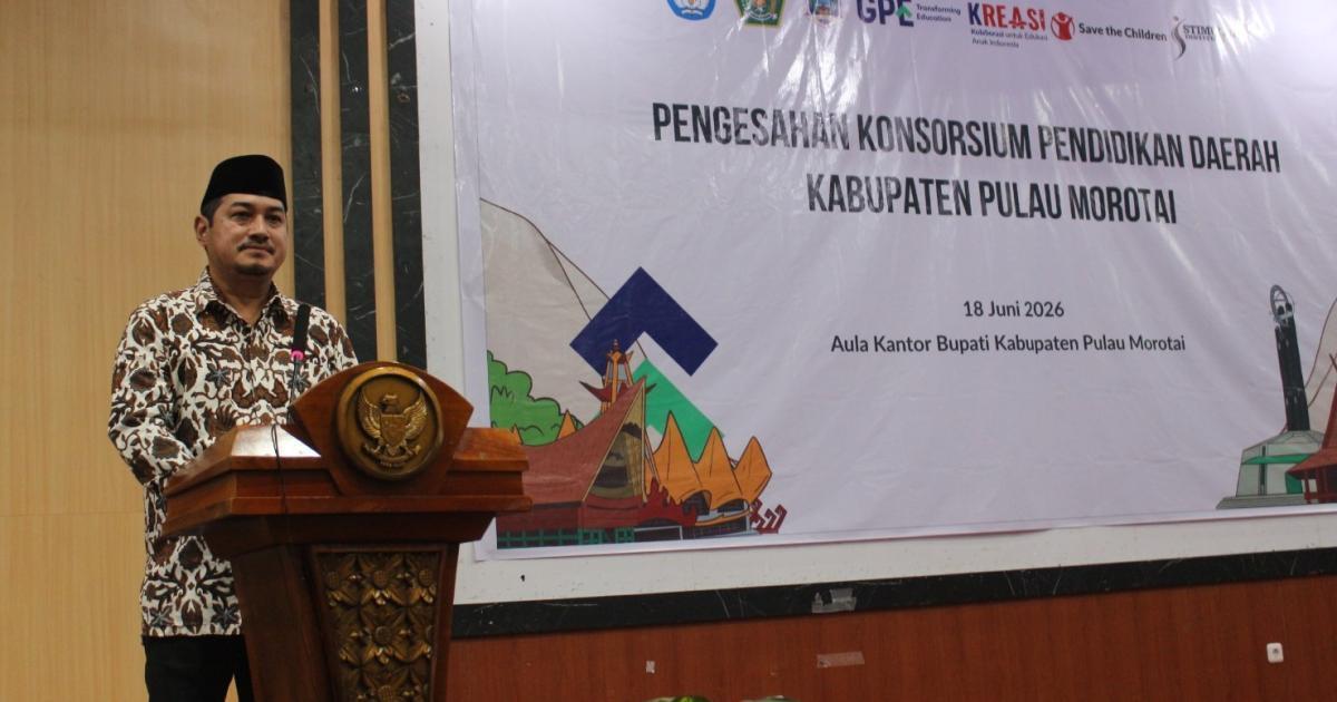 Morotai Kukuhkan Konsorsium Pendidikan Daerah, Perkuat Akses Belajar hingga Pelosok