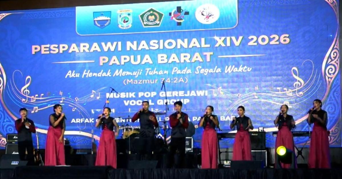 Vocal Group Morotai Wakili Maluku Utara di Pesparawi Nasional XIV Papua Barat